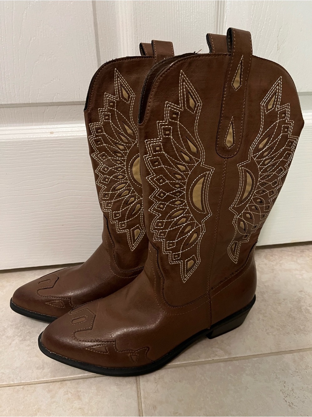 Coconuts by Matisse Brown Western Cowboy Boots